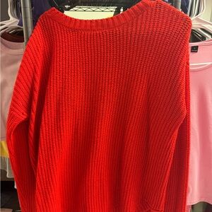 SO Women's Red Sweater